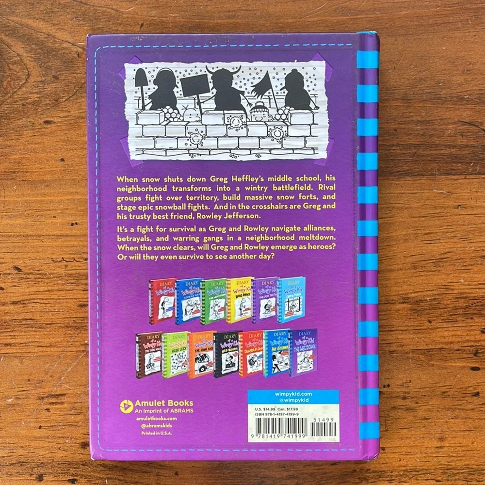 Diary of a Wimpy Kid: The Meltdown by Jeff Kinney - Hardcover - Picture 2 of 4